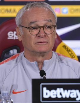 Coach Claudio Ranieri